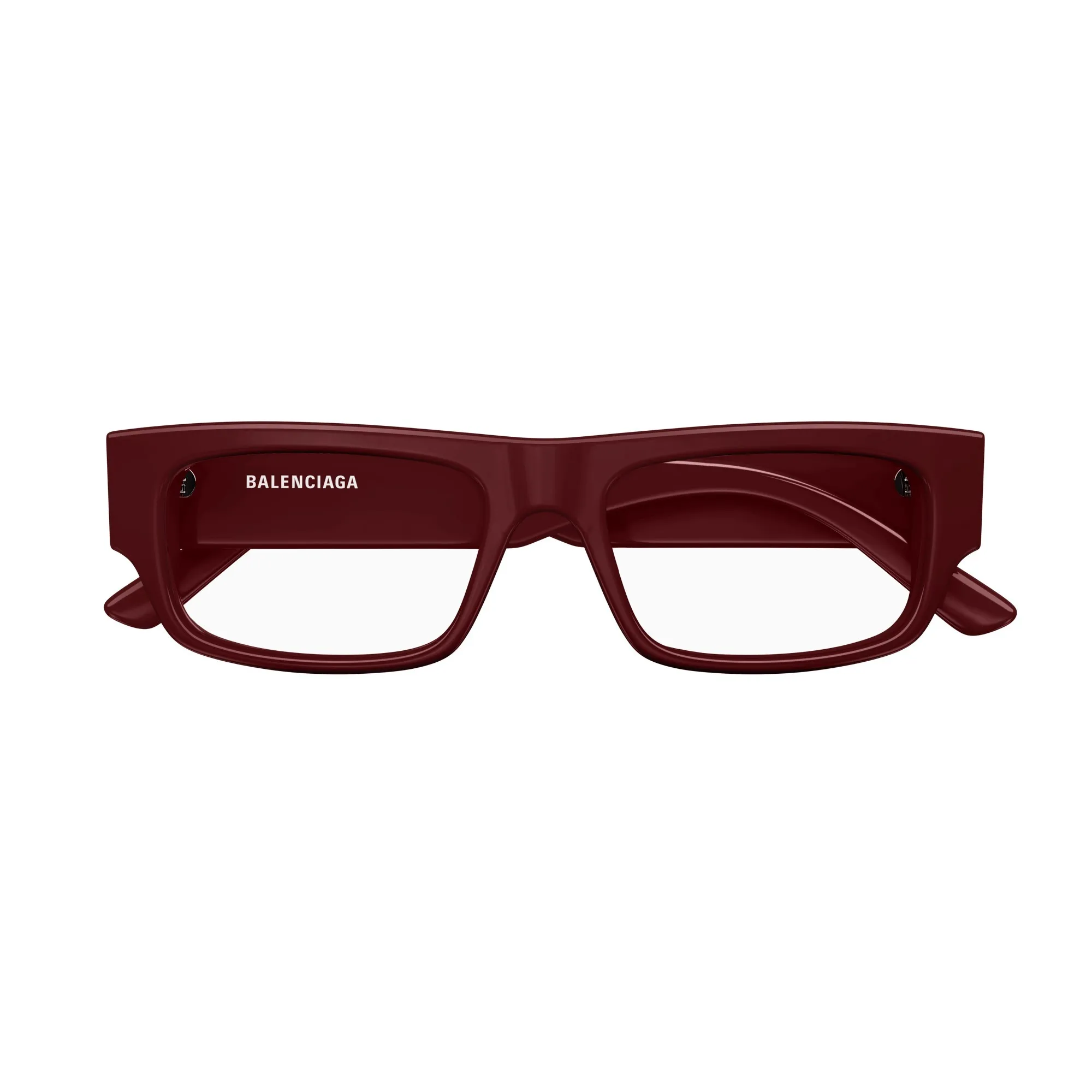   Balenciaga BB0304O - 004 Borgogna | Occhiale Da Vista Uomo 
