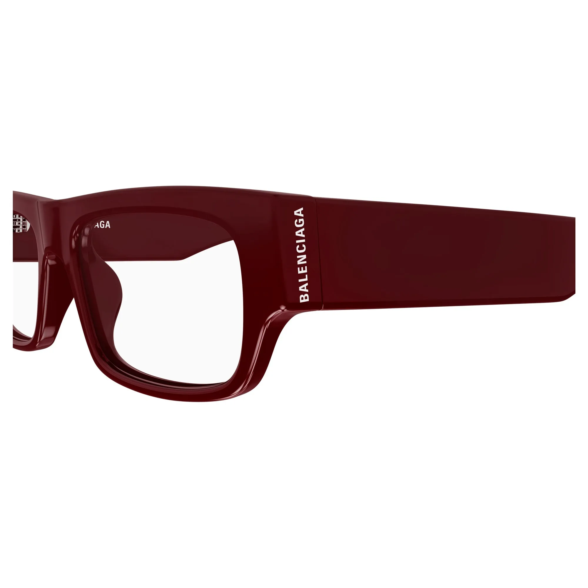   Balenciaga BB0304O - 004 Borgogna | Occhiale Da Vista Uomo 
