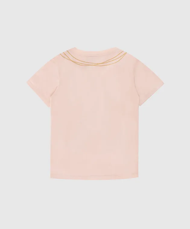 Fendi T-shirt per bambini con applicazioni JFI2207AJ812